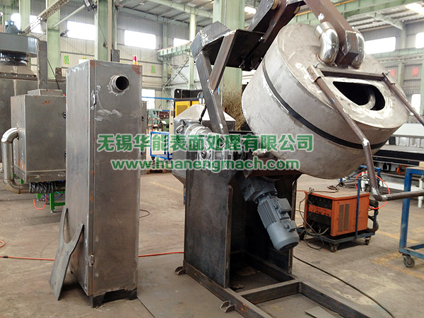  華能為福州福全公司生產(chǎn)的滾噴機(jī)進(jìn)入組裝調(diào)試階段